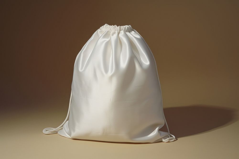White bag textile handbag. AI generated Image by rawpixel.