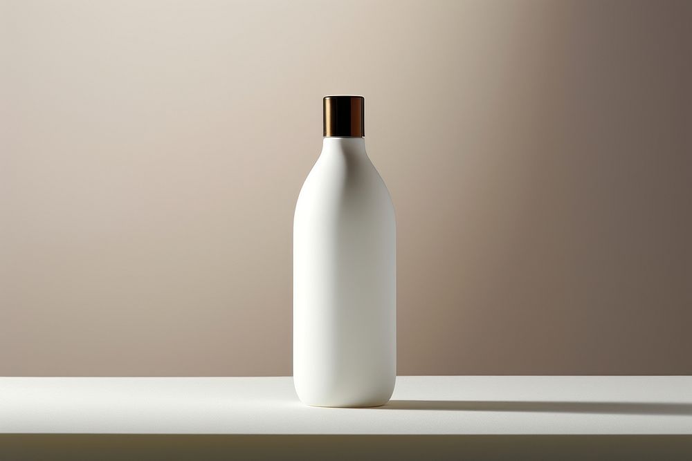 Bottle drink white refreshment. AI generated Image by rawpixel.