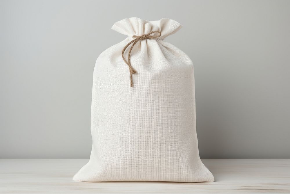 Sack white bag simplicity. AI generated Image by rawpixel.