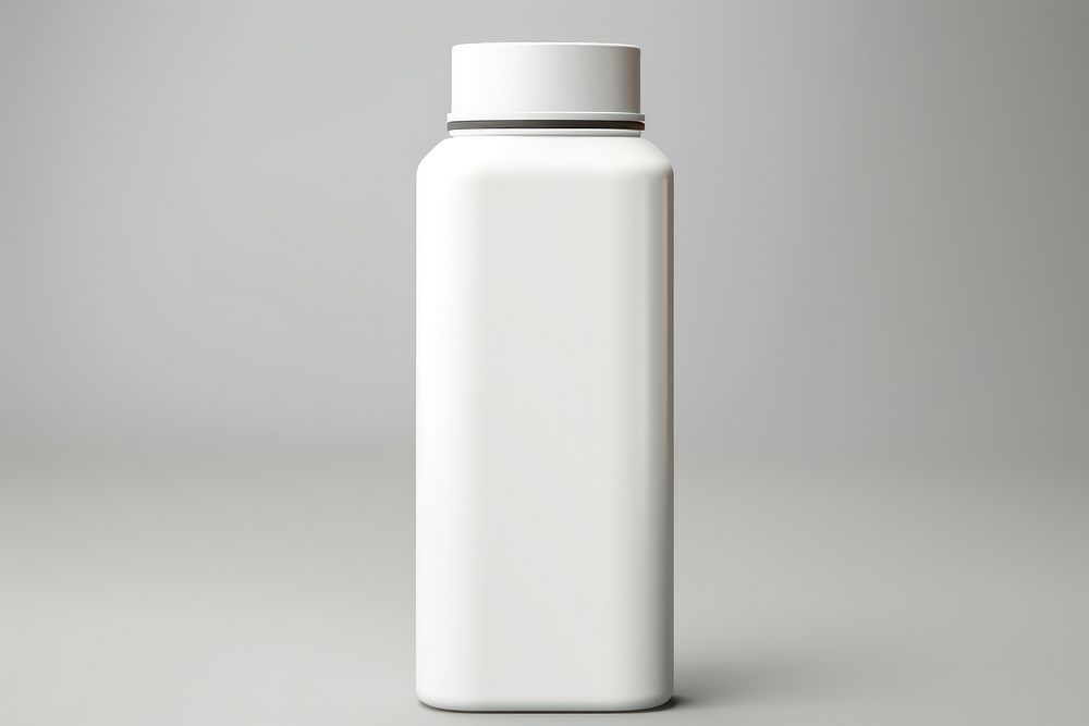Cylinder bottle metal white. AI generated Image by rawpixel.