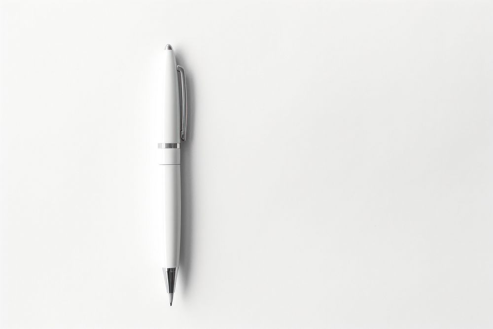 Pen writing pencil silver. AI generated Image by rawpixel.