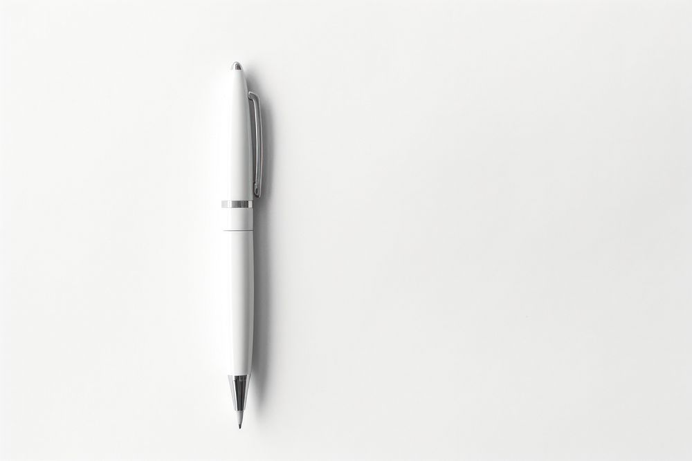 Pen writing pencil silver. 