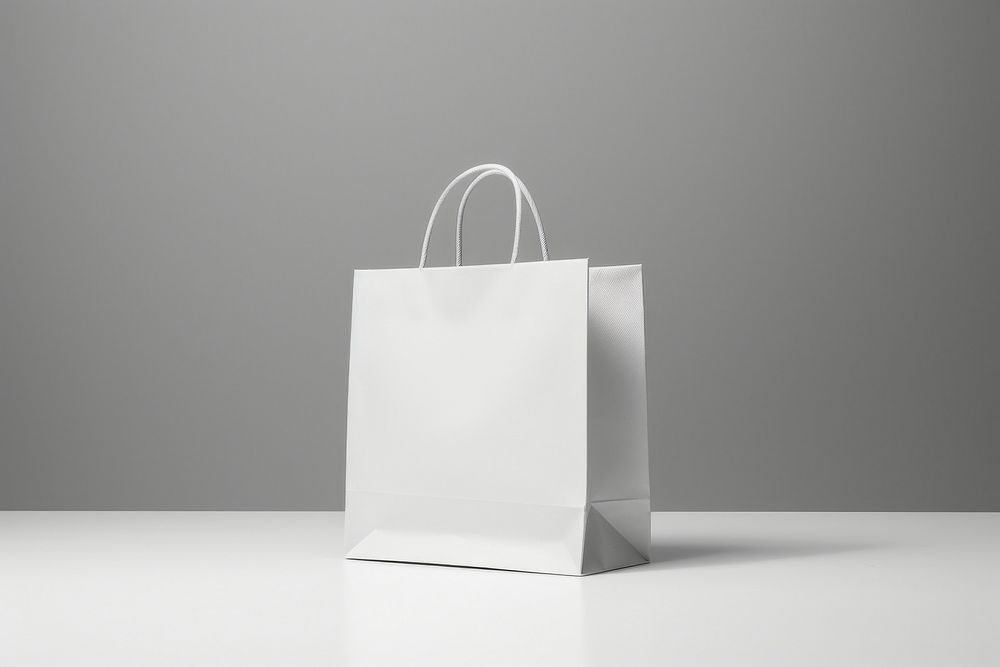 Bag handbag white shopping bag. AI generated Image by rawpixel.
