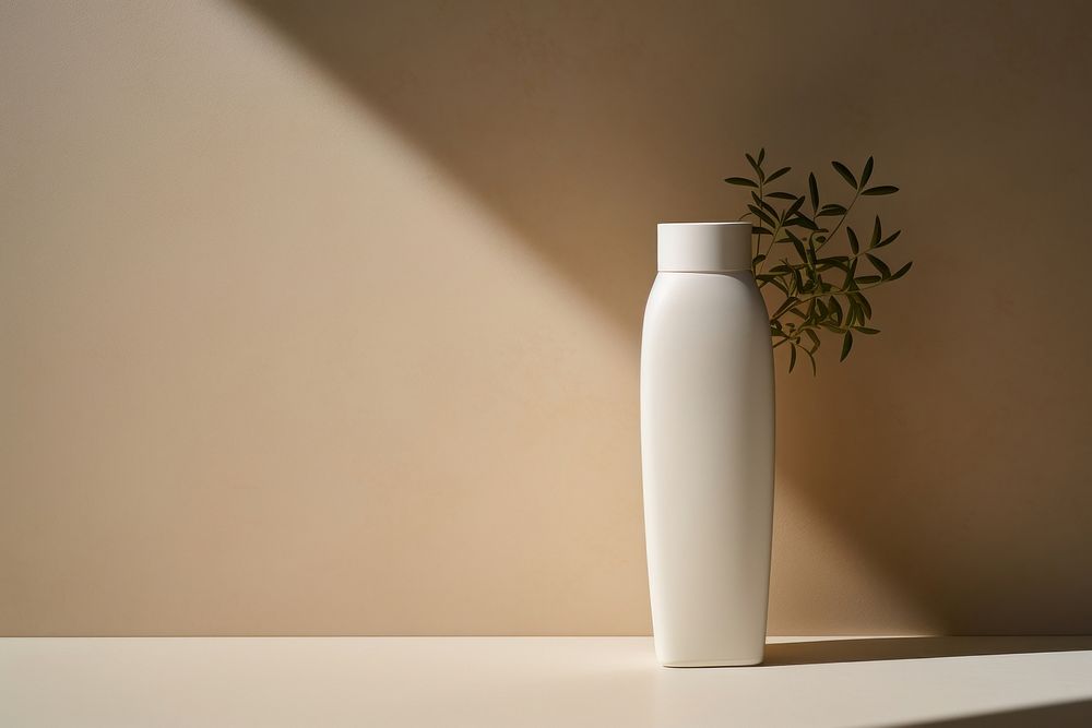 Bottle plant vase container. AI generated Image by rawpixel.