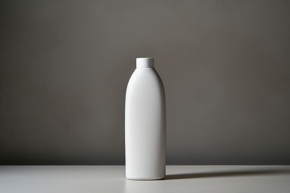 Bottle porcelain white milk. AI generated Image by rawpixel.