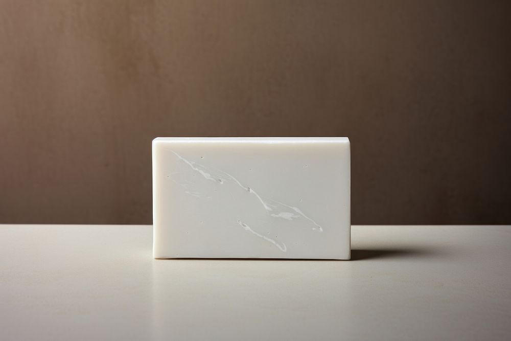 White soap simplicity rectangle. AI generated Image by rawpixel.
