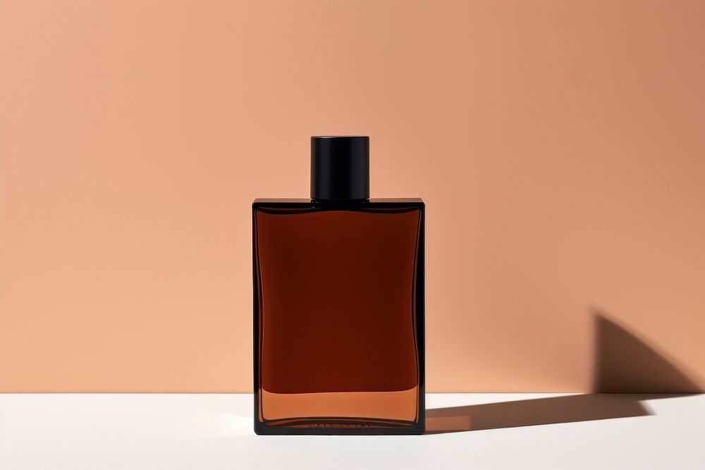 Bottle aftershave cosmetics perfume. 