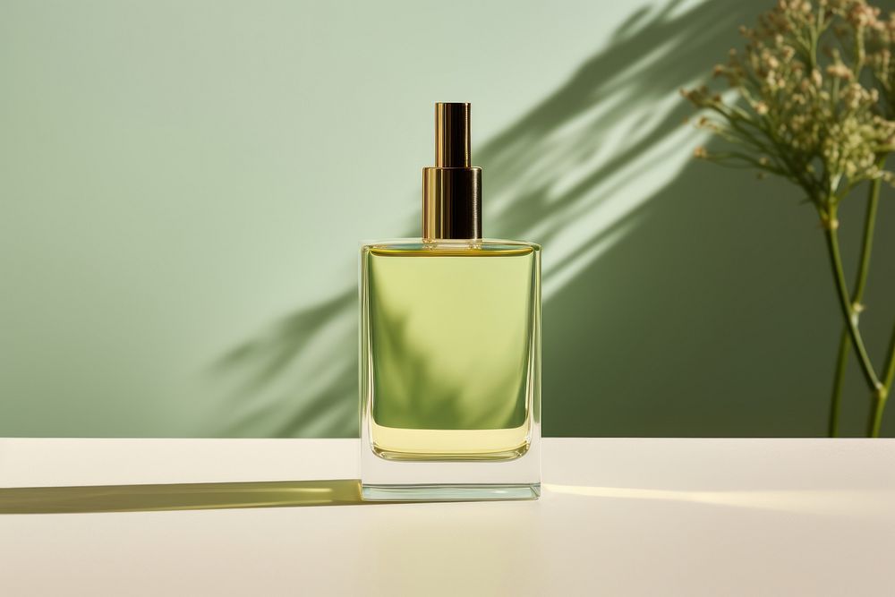 Cosmetics perfume bottle container. AI generated Image by rawpixel.