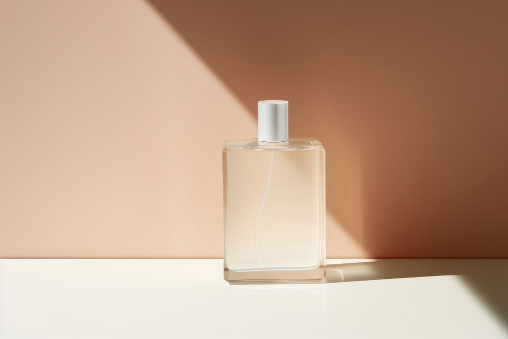 Cosmetics perfume bottle lighting. AI generated Image by rawpixel.