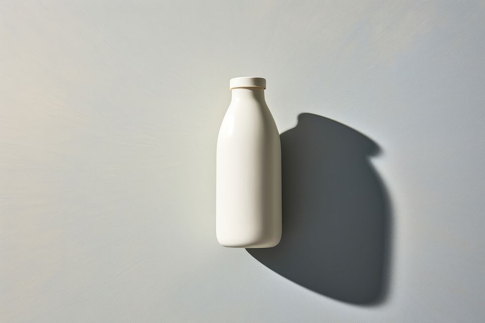 Bottle milk refreshment simplicity. AI generated Image by rawpixel.