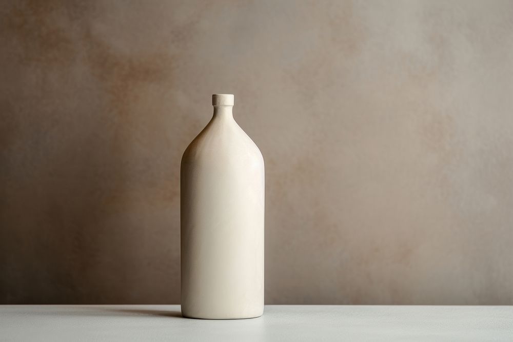 Bottle porcelain vase milk. AI generated Image by rawpixel.