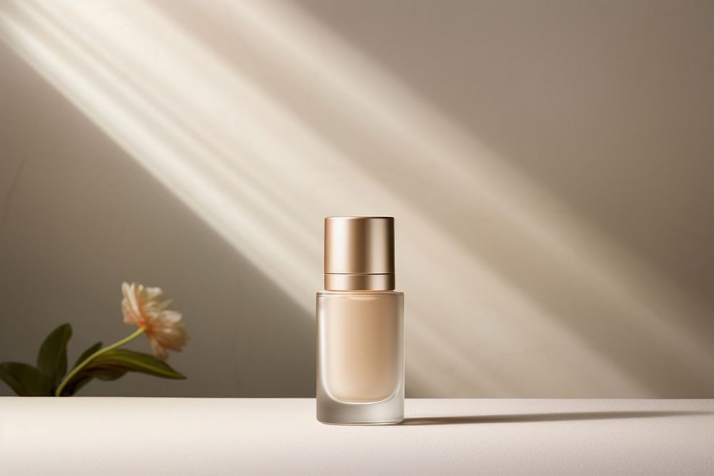 Bottle cosmetics perfume container. AI generated Image by rawpixel.