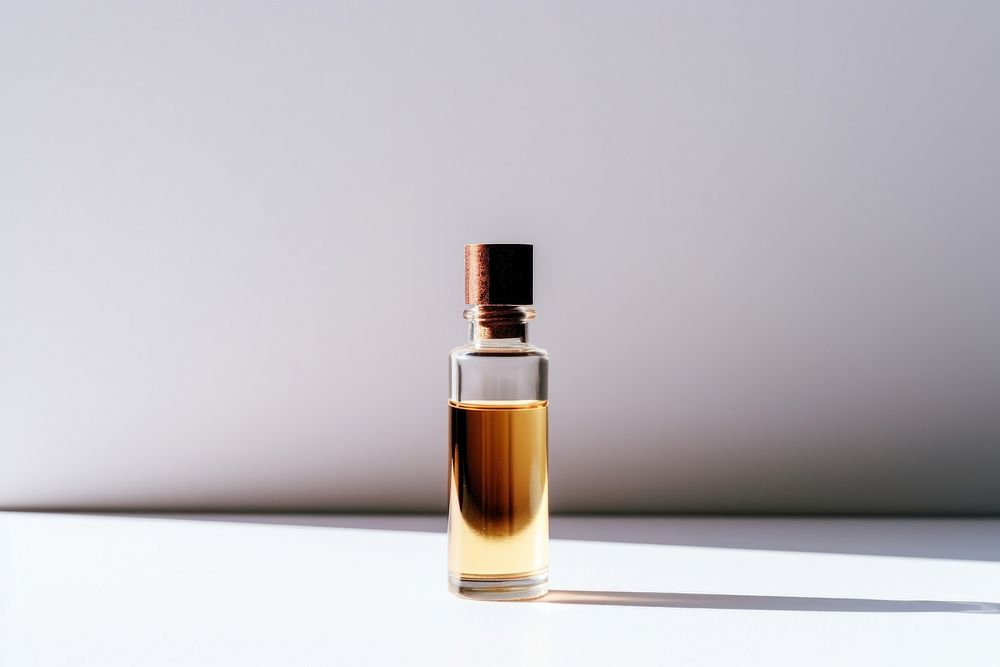 Cosmetics perfume bottle lighting. AI generated Image by rawpixel.