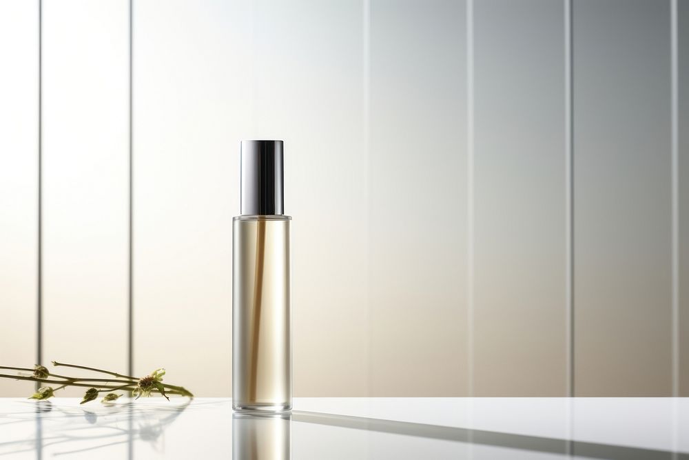 Bottle cosmetics perfume lipstick. AI generated Image by rawpixel.