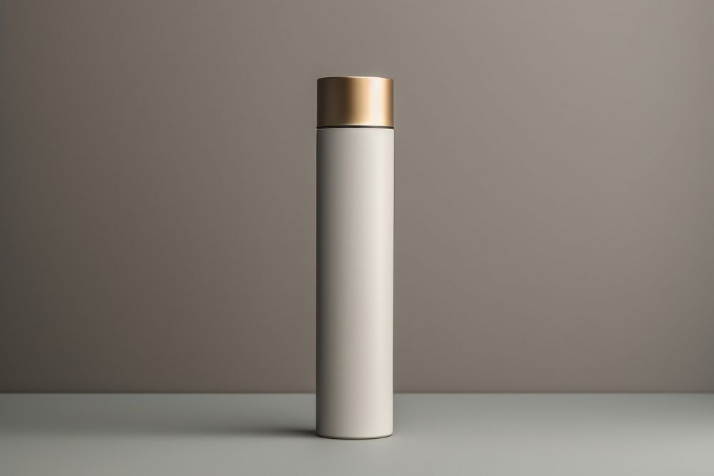 Cylinder bottle simplicity lighting. AI generated Image by rawpixel.