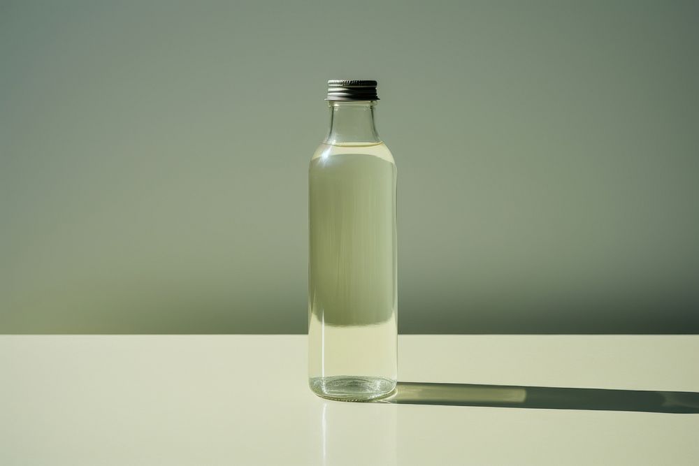 Bottle glass refreshment laboratory. AI generated Image by rawpixel.