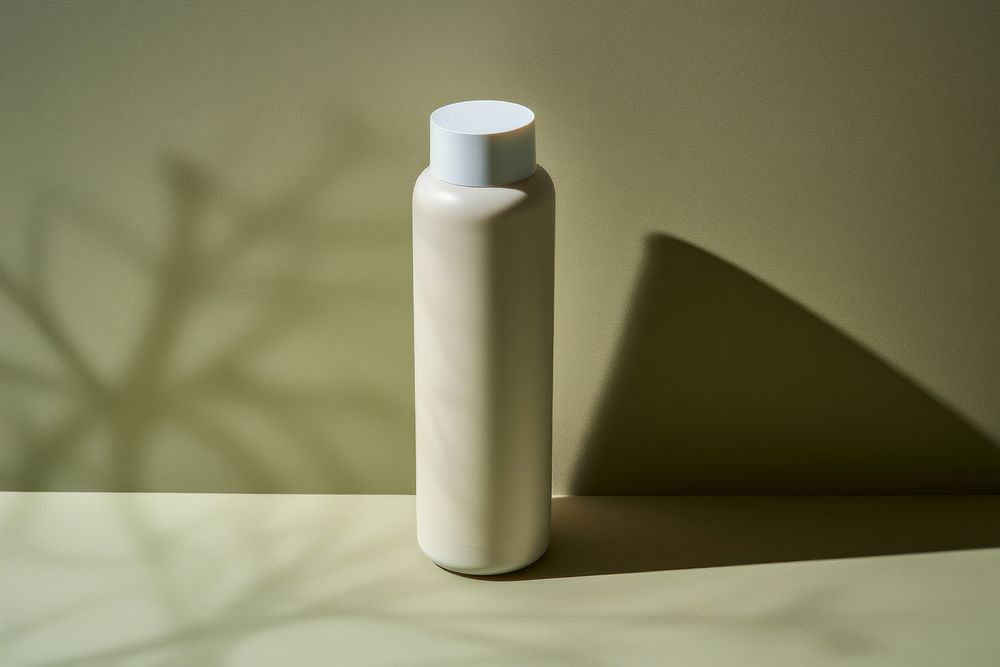 Bottle cylinder container lighting. AI generated Image by rawpixel.