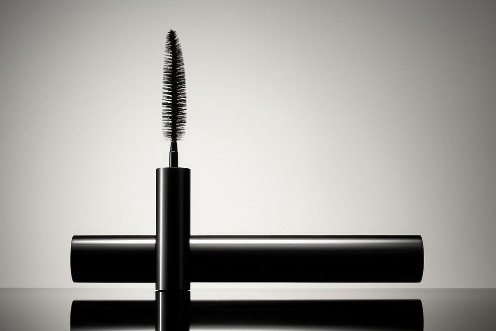 Cosmetics mascara monochrome glamour. 