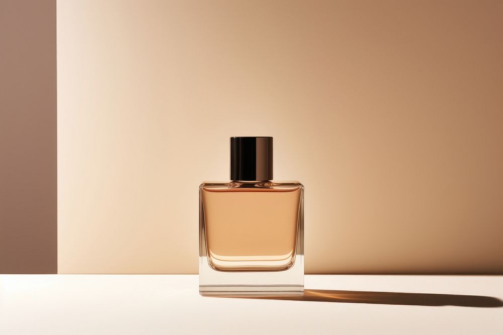 Perfume bottle cosmetics simplicity. 