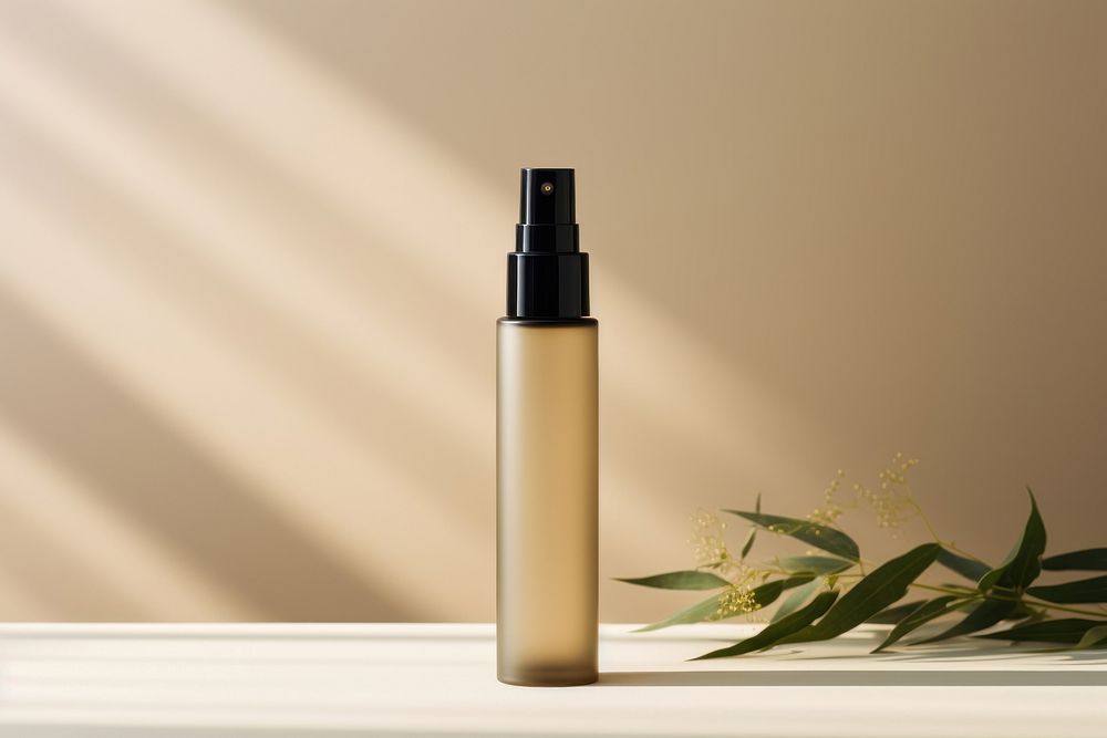 Bottle cosmetics perfume container. AI generated Image by rawpixel.