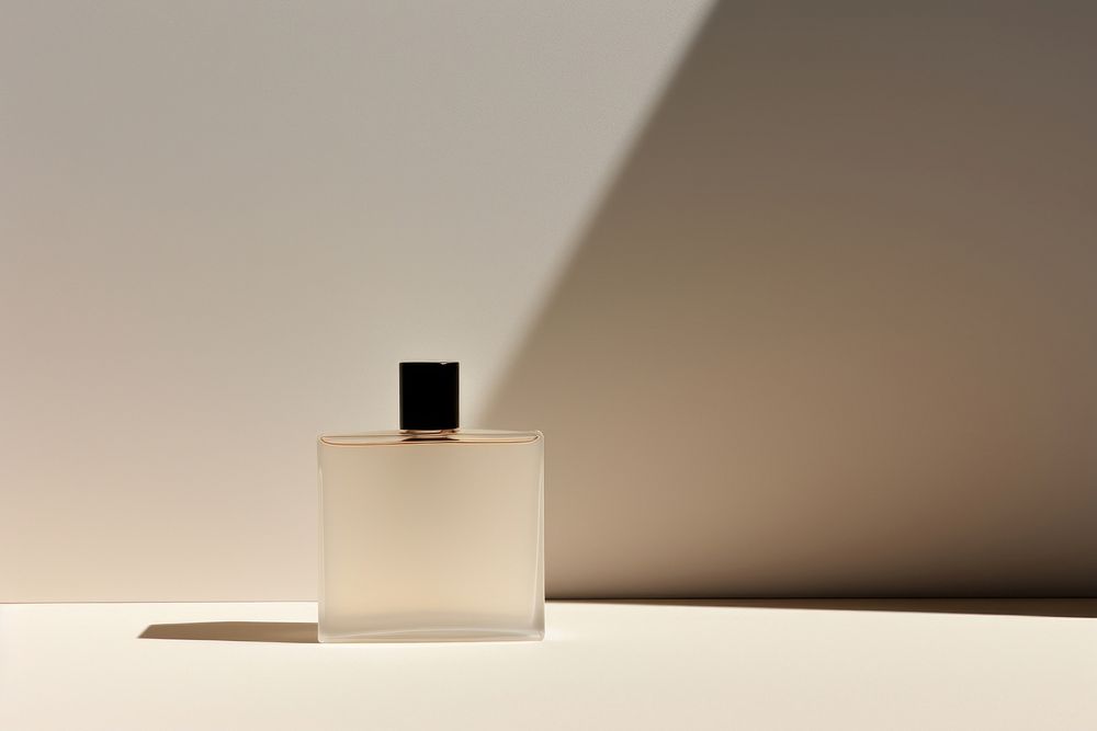 Perfume bottle cosmetics simplicity. AI generated Image by rawpixel.