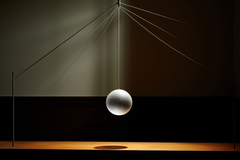 Lighting sphere lamp electricity. AI generated Image by rawpixel.