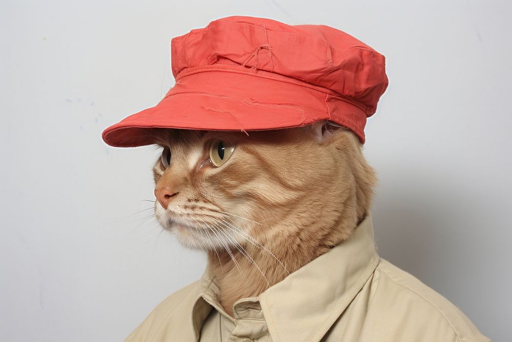 Cat pet apparel mammal. AI generated Image by rawpixel.