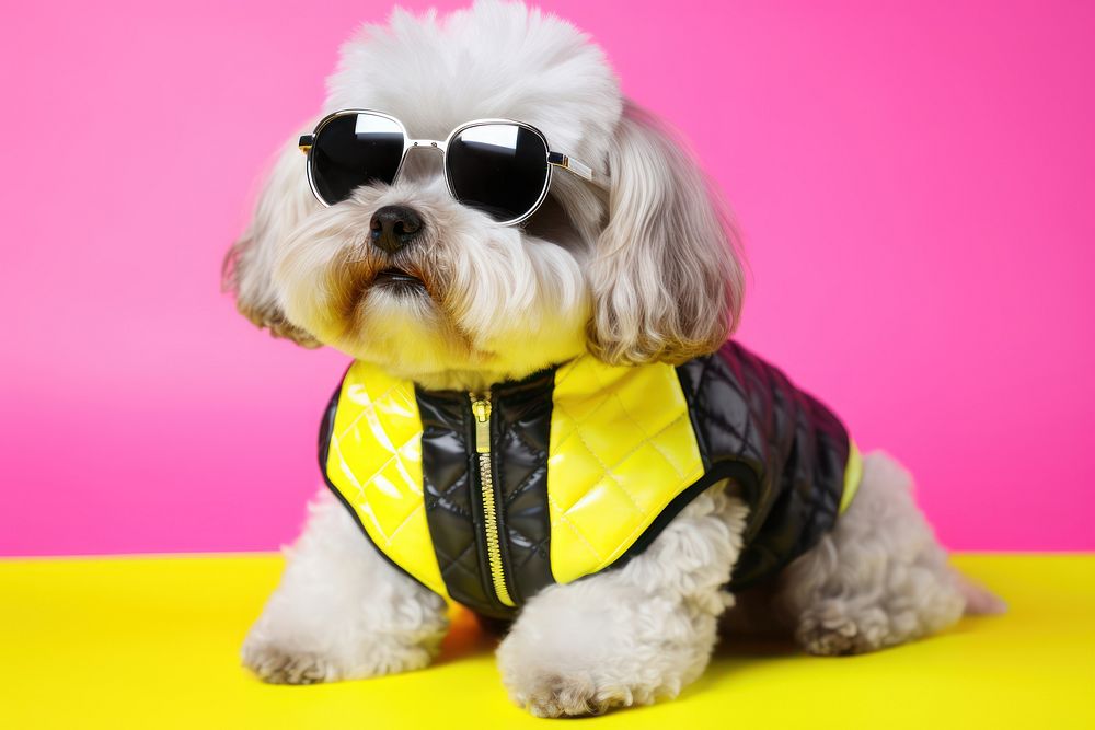 Dog pet sunglasses apparel. AI generated Image by rawpixel.