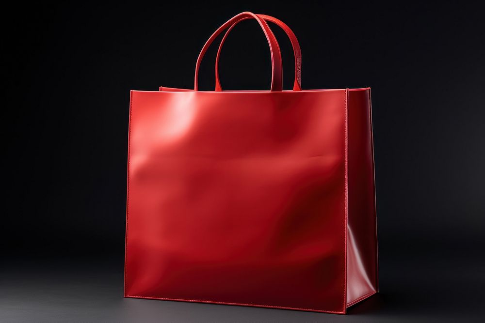 Bag accessory handbag red. AI generated Image by rawpixel.