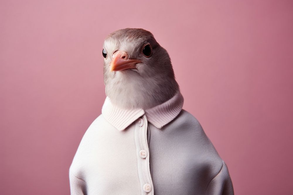 Bird sweater animal photo. 