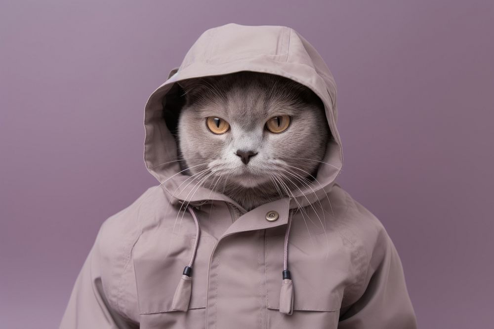 Sweatshirt animal mammal jacket. AI generated Image by rawpixel.