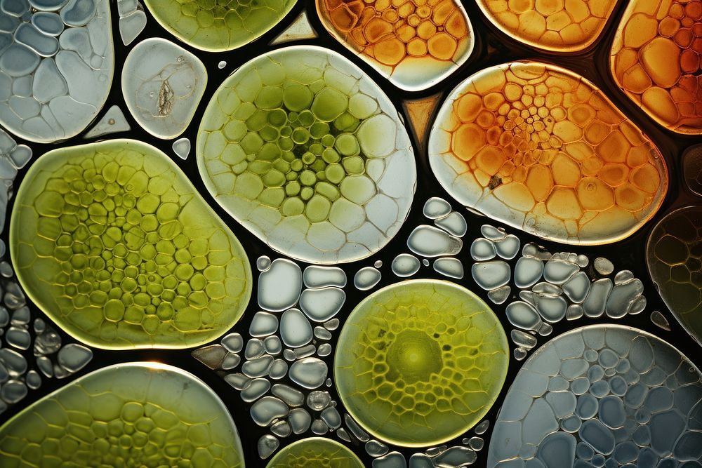 Pattern magnification microbiology backgrounds. AI generated Image by rawpixel.