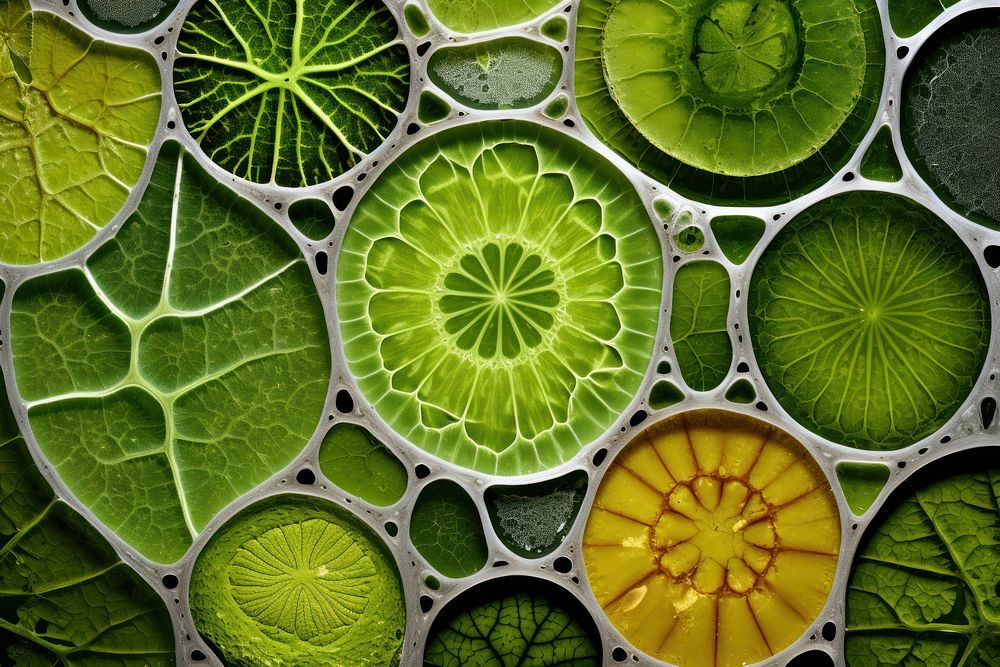 Plant pattern fruit green. AI generated Image by rawpixel.