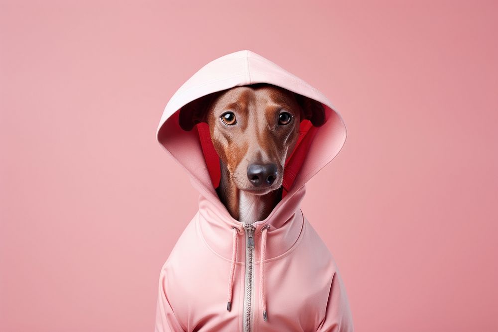 Dog sighthound weimaraner sweatshirt. 