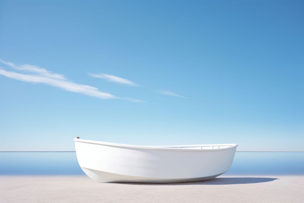 Rowboat transportation watercraft bathtub. 