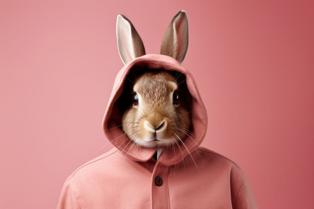 Rabbit mammal rodent animal. AI generated Image by rawpixel.