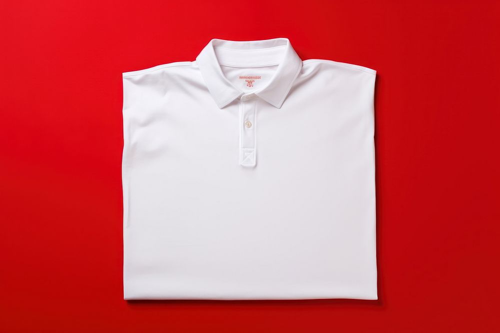 Shirt t-shirt white red. AI generated Image by rawpixel.