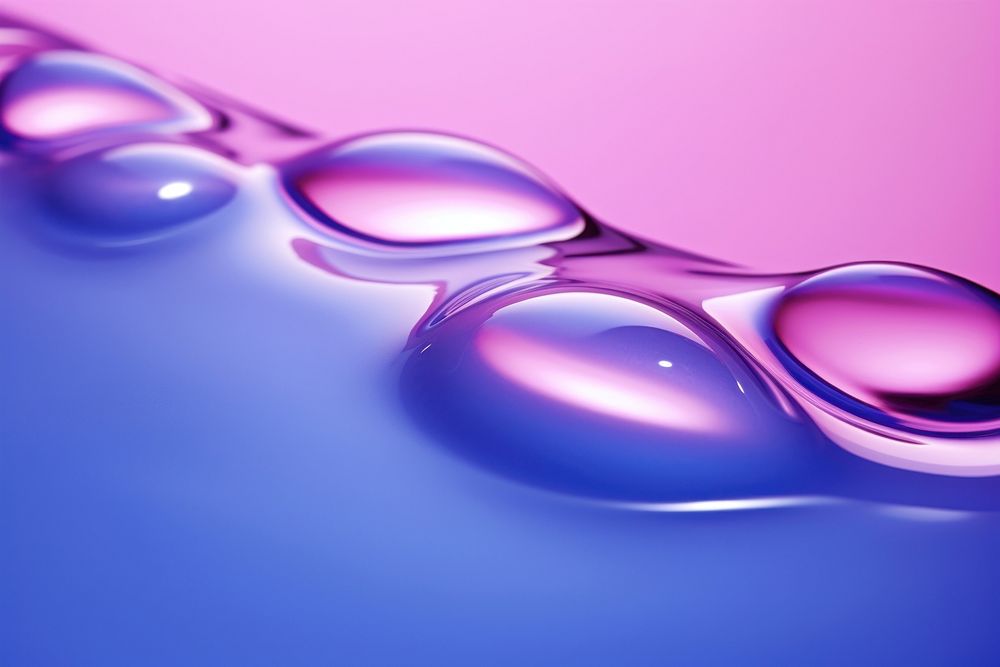 Purple backgrounds droplet pink. AI generated Image by rawpixel.