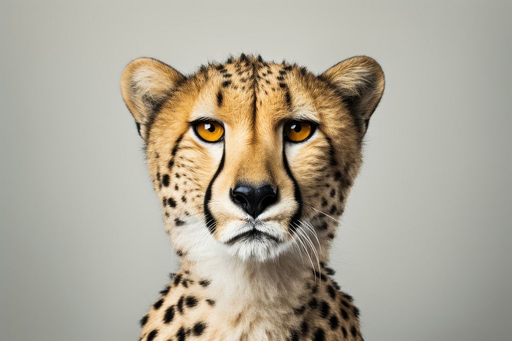 Cheetah wildlife animal mammal. AI generated Image by rawpixel.