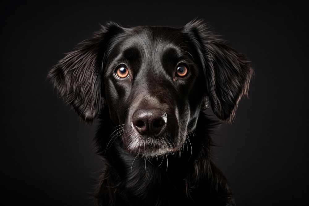 Dog portrait animal mammal. 