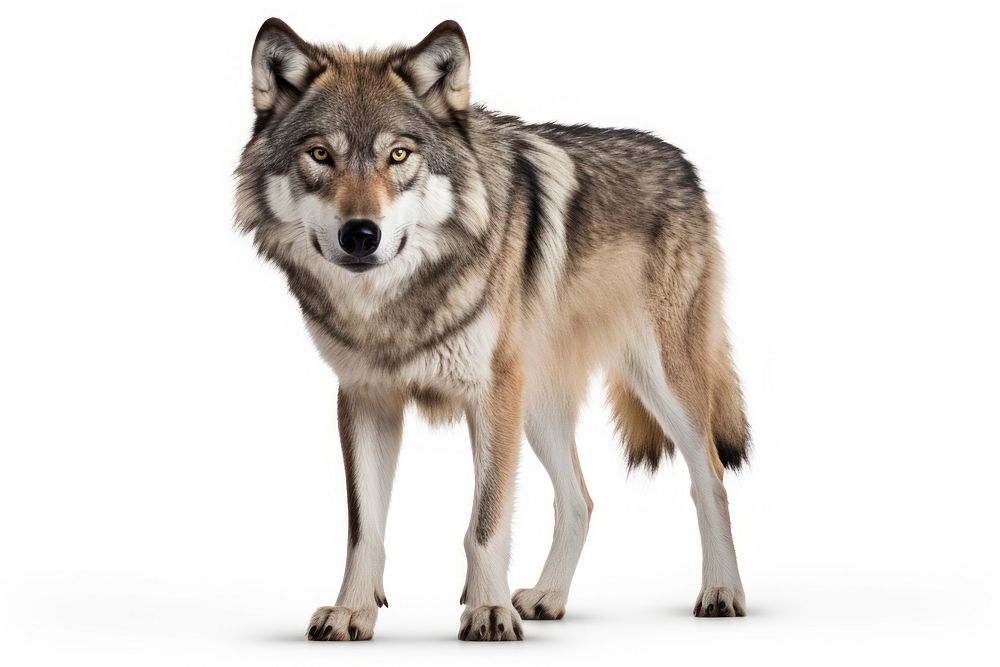 Wolf animal mammal coyote. AI generated Image by rawpixel.