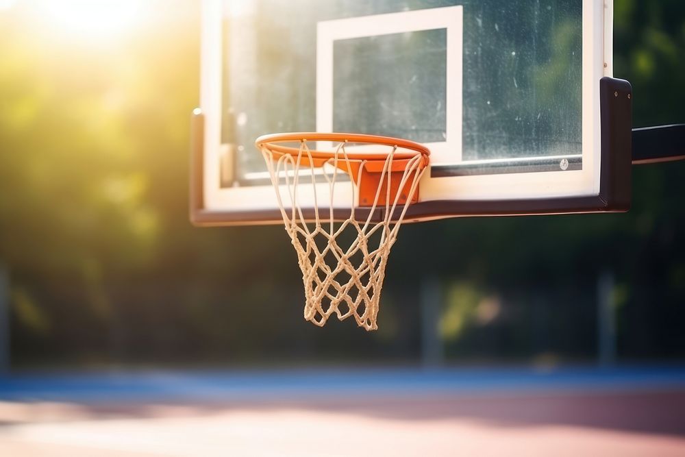 Basketball sports basketball hoop competition. AI generated Image by rawpixel.