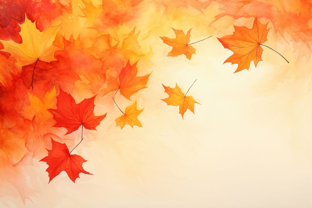 Maple backgrounds abstract falling. AI generated Image by rawpixel.