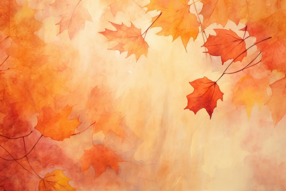 Maple backgrounds abstract autumn. AI generated Image by rawpixel.