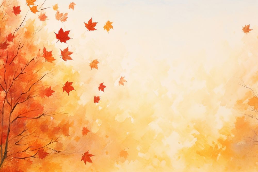 Maple backgrounds abstract falling. AI generated Image by rawpixel.