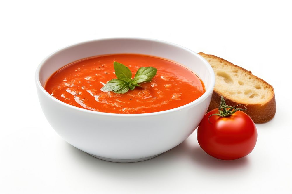 Tomato soup vegetable ketchup food. AI generated Image by rawpixel.