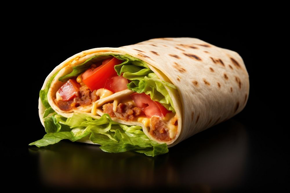 Tortilla burrito bread food. 