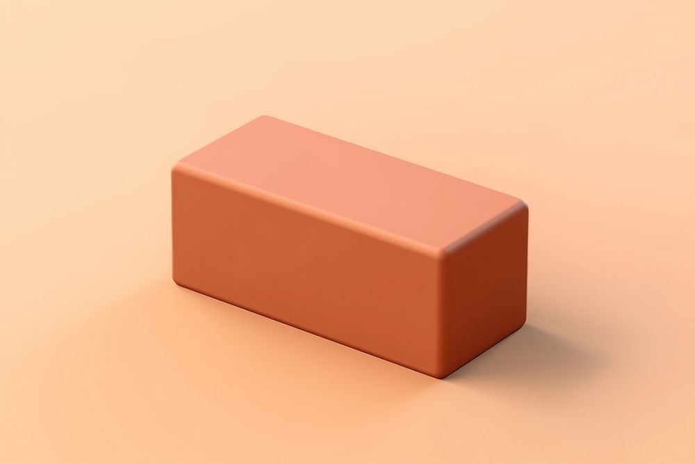 Simplicity rectangle brown pink. AI generated Image by rawpixel.