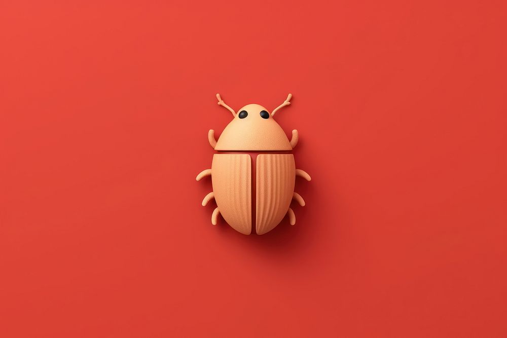 Animal wildlife ladybug cartoon. AI generated Image by rawpixel.