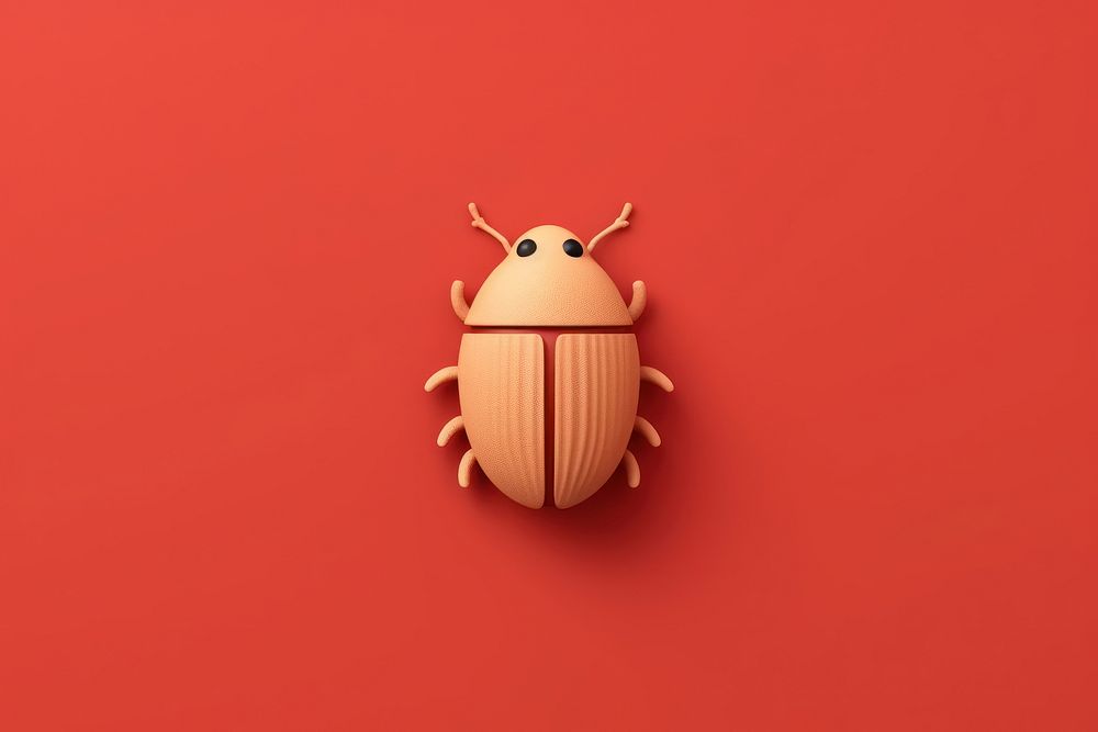 Animal wildlife ladybug cartoon. 